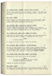 Moe Howard's 25pp. Script Dated November 1952 for The Three Stooges Film ''Goof on the Roof'' -- With Annotations & Signatures in Moe's Hand & Extra 8pp. of Script Revisions & Shot Lists -- Very Good